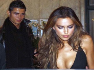 Ronaldo inaugurará boate em Portugal e Irina Shayk será ‘garota-propaganda’