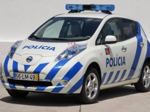 Carro elétrico vira viatura policial em Portugal