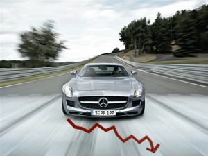Venda de carros retrocedeu 40,7% em Portugal