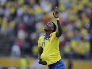 Equador de Jaime Ayoví é o adversário de Portugal em amistoso nesta quarta feira