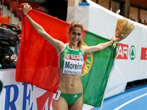 A atleta portuguesa sagrou-se campeã europeia dos 3000 metros