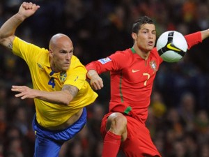 Portugal enfrenta Suécia na repescagem